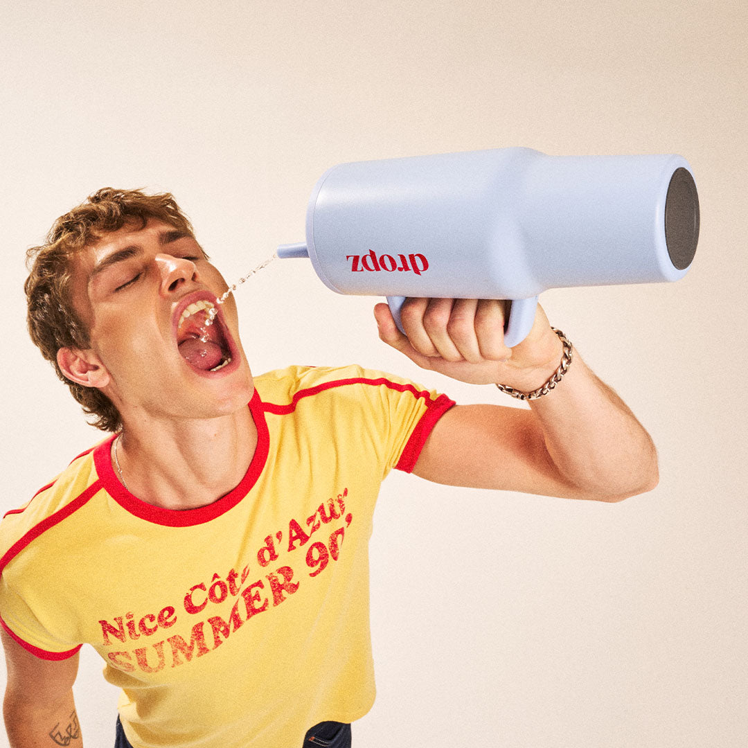 The Steel Dropz Tumbler