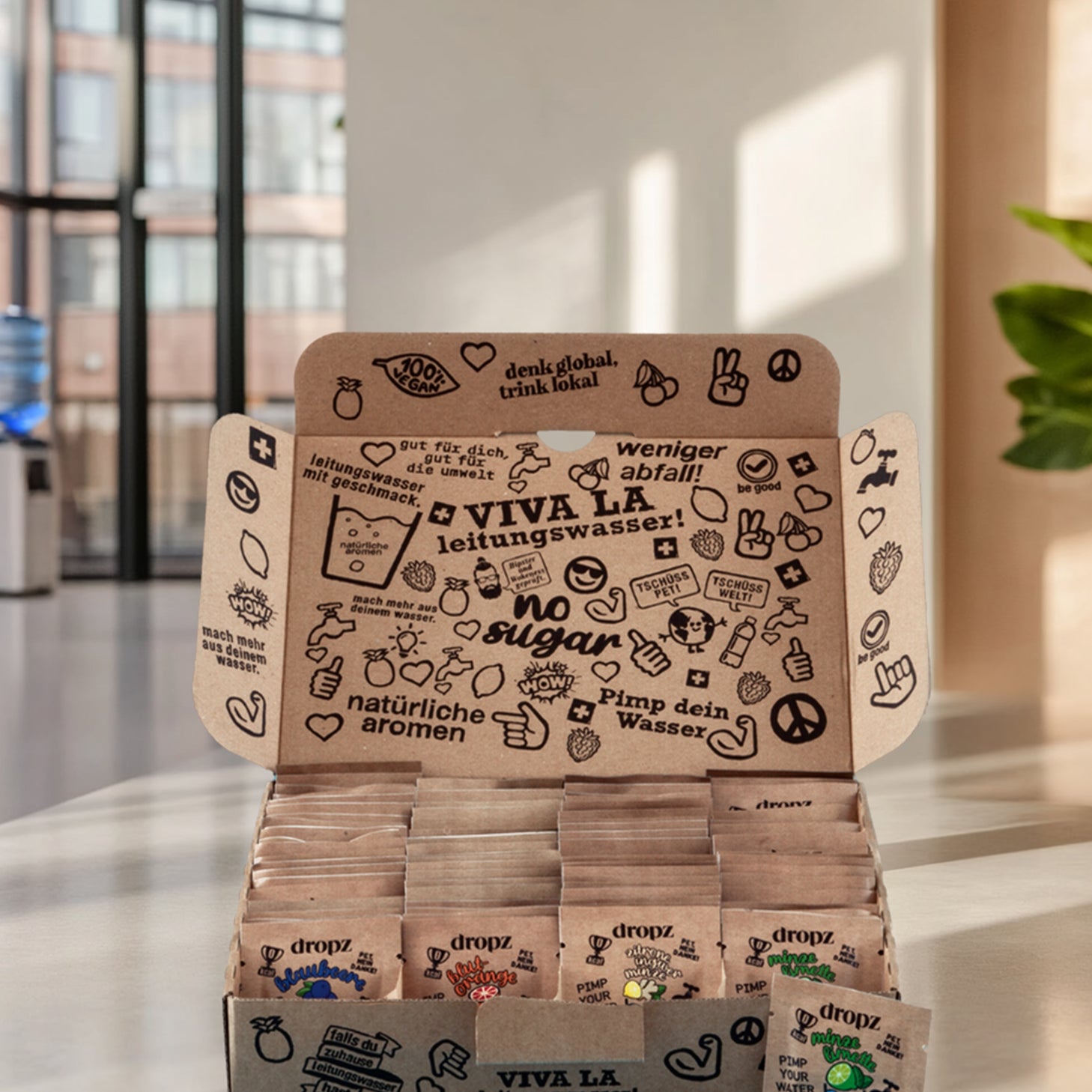 Office Box - Vier Sorten - 160 dropz