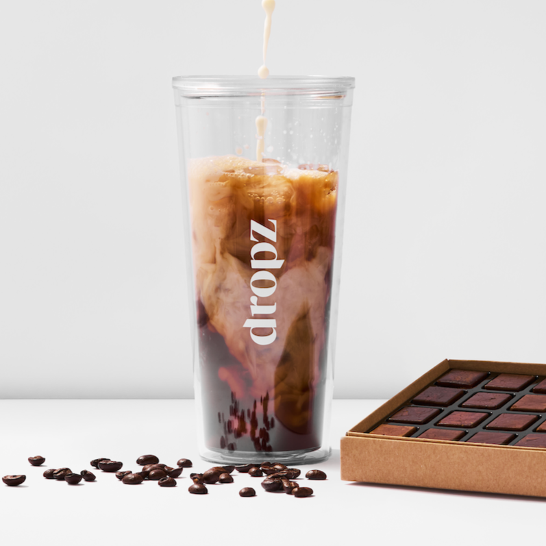 The Clear Dropz Tumbler